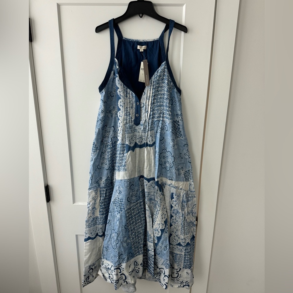 Anthropology Pilcro sleeveless maxi dress